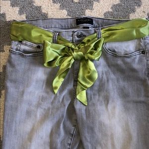 J Crew 100% Silk Multi-Function Belt/Scarf